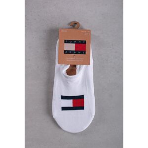 Biele balerínkové ponožky TJ Footie Flag - dvojbalenie