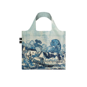 Modrá taška Vincent Van Gogh Old Vineyard and Landscape Bag