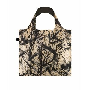 Smotanovo-čierna taška Jackson Pollock Number 32