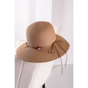 Béžový slamený klobúk Rita